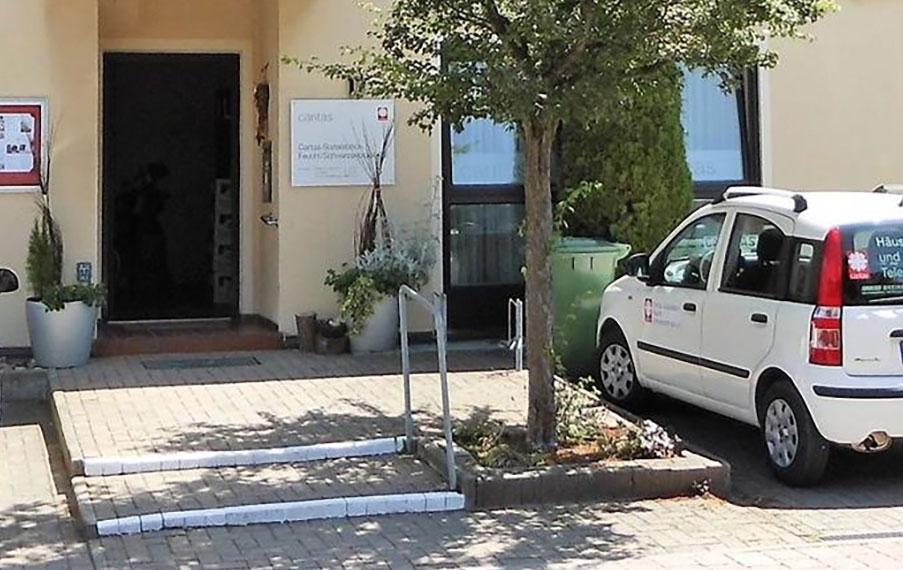 Slider im Kopf der Homepage der Caritas-Sozialstation Feucht/Schwarzenbruck